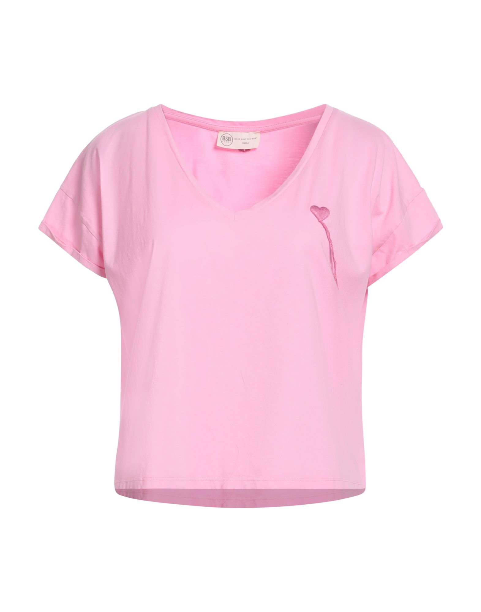 BSB T-shirts Damen Rosa von BSB
