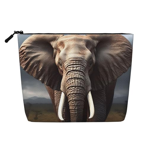 BSCKKDMN Make-up-Tasche für Damen, wasserdicht, Leinen, Reise-Kosmetiktasche, leichter Reißverschluss, Reise-Kulturbeutel, Organizer, Make-up-Pinsel, Aufbewahrungstasche BSCKKDMN Make-up-Tasche für Damen, wasserdicht, Leinen, Reise-Kosmetiktasche, leichter Reißverschluss, Reise-Kulturbeutel, Organizer, Make-up-Pinsel, Aufbewahrungstasche von BSCKKDMN