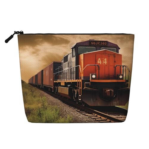 BSCKKDMN Make-up-Tasche für Damen, wasserdicht, Leinen, Reise-Kosmetiktasche, leichter Reißverschluss, Reise-Kulturbeutel, Organizer, Make-up-Pinsel, Aufbewahrungstasche BSCKKDMN Make-up-Tasche für Damen, wasserdicht, Leinen, Reise-Kosmetiktasche, leichter Reißverschluss, Reise-Kulturbeutel, Organizer, Make-up-Pinsel, Aufbewahrungstasche von BSCKKDMN