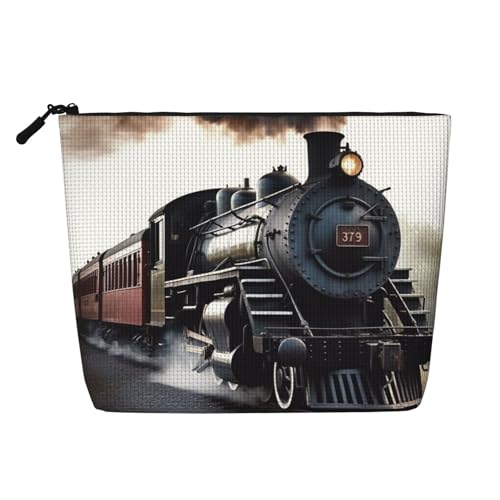 BSCKKDMN Make-up-Tasche für Damen, wasserdicht, Leinen, Reise-Kosmetiktasche, leichter Reißverschluss, Reise-Kulturbeutel, Organizer, Make-up-Pinsel, Aufbewahrungstasche BSCKKDMN Make-up-Tasche für Damen, wasserdicht, Leinen, Reise-Kosmetiktasche, leichter Reißverschluss, Reise-Kulturbeutel, Organizer, Make-up-Pinsel, Aufbewahrungstasche von BSCKKDMN