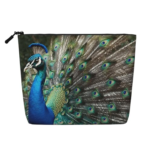 BSCKKDMN Make-up-Tasche für Damen, wasserdicht, Leinen, Reise-Kosmetiktasche, leichter Reißverschluss, Reise-Kulturbeutel, Organizer, Make-up-Pinsel, Aufbewahrungstasche BSCKKDMN Make-up-Tasche für Damen, wasserdicht, Leinen, Reise-Kosmetiktasche, leichter Reißverschluss, Reise-Kulturbeutel, Organizer, Make-up-Pinsel, Aufbewahrungstasche von BSCKKDMN