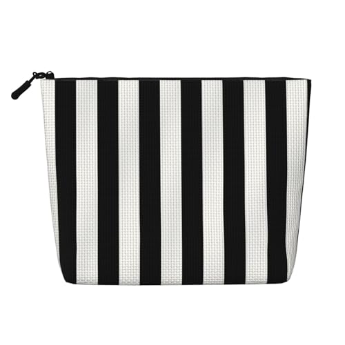 BSCKKDMN Make-up-Tasche für Damen, wasserdicht, Leinen, leicht, Reißverschluss, Reise-Kulturbeutel, Organizer, Make-up-Pinsel, Aufbewahrungstasche BSCKKDMN Make-up-Tasche für Damen, wasserdicht, Leinen, leicht, Reißverschluss, Reise-Kulturbeutel, Organizer, Make-up-Pinsel, Aufbewahrungstasche von BSCKKDMN