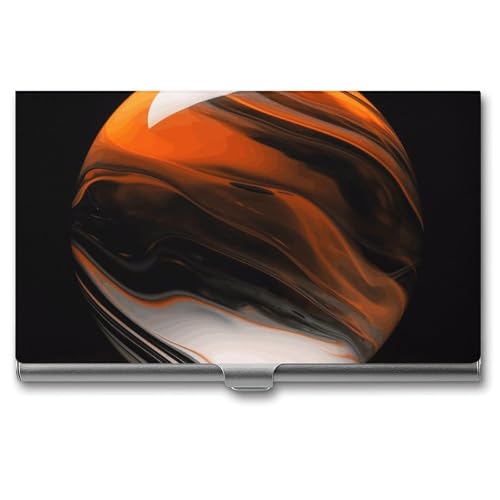 BSCKKDMN Visitenkartenhalter, schlank, tragbar, Metall, Farbverlauf, Glaskugel, Tasche, Namenskartenhalter, Geldbörse für Männer und Frauen, Büro, Reisen BSCKKDMN Visitenkartenhalter, schlank, tragbar, Metall, Farbverlauf, Glaskugel, Tasche, Namenskartenhalter, Geldbörse für Männer und Frauen, Büro, Reisen von BSCKKDMN