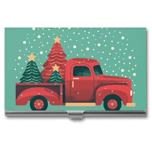 BSCKKDMN Visitenkartenhalter Slim Portable Metall Visitenkartenetui Weihnachtsbaum auf der Autotasche Namenskartenhalter Brieftasche für Männer Frauen Büro Reisen BSCKKDMN Visitenkartenhalter Slim Portable Metall Visitenkartenetui Weihnachtsbaum auf der Autotasche Namenskartenhalter Brieftasche für Männer Frauen Büro Reisen von BSCKKDMN