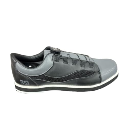 BSI Herren Solace Bowlingschuh, schwarz / grau, 42 EU von BSI BOWLER'S SUPERIOR INVENTORY, INC.