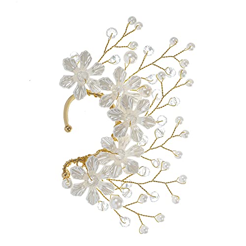 BSLVWG 1 Stück Braut Ohr Wickelohrringe Blumen Manschetten Ohrringe Blumen Wickel Ohrringe Vintage Ohr Manschetten Ohrringe Ohr Manschetten Ohrringe Kein Piercing Ohrclip für Frauen Mädchen Geschenke BSLVWG 1 Stück Braut Ohr Wickelohrringe Blumen Manschetten Ohrringe Blumen Wickel Ohrringe Vintage Ohr Manschetten Ohrringe Ohr Manschetten Ohrringe Kein Piercing Ohrclip für Frauen Mädchen Geschenke von BSLVWG