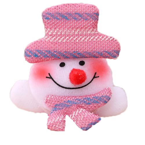 BSLVWG Weihnachten LED blinkende Brosche Pins Beleuchtete Brosche Weihnachtsbrosche Santa Elch Rentier Bär Weihnachtsbrosche Weihnachtsschmuck Kinder ﻿ (08) von BSLVWG