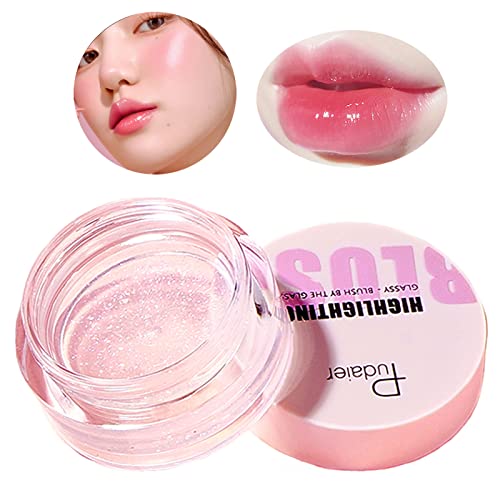 Moisturizing Liquid Cream Blush, Natural-Looking Lightweight Cream Color Changing Blusher for Cheeks Lip, Long Lasting Hydrating Silky Smooth Breathable Feel Smudge Proof for All Skin Tones von BSMKCL