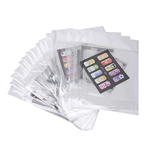 20 Stück Nail Art Print Template Stencil Nail Art Sticker Nail Stencils Templates DIY Manicure Tool Nail Art Manicure DIY Designs Nail Salon von BSTCAR