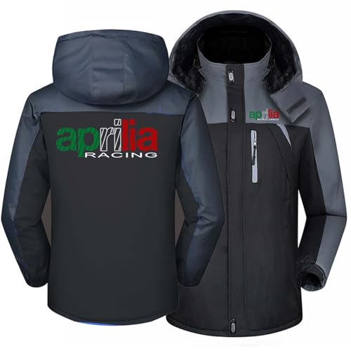 BSapp wasserdichte Jacke für Männer,Aprilia Winter Windjacke Leichte Draußen Winddichtes Oberbekleidung,Sport Mit Kapuze Mantel,Männergeschenke-Black||S von BSapp