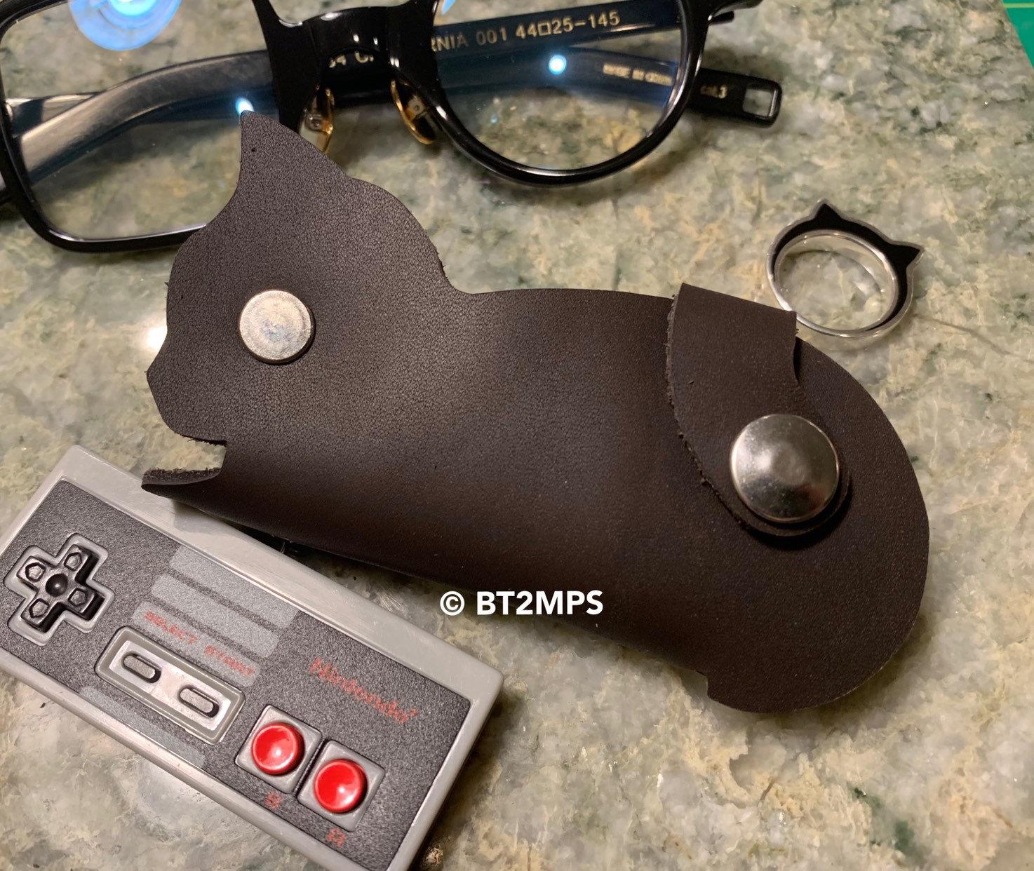 Bt2Mps Handgemachte Kätzchen Meow Katze Silhouette Doppelseitig Leder Schlüsseltasche Hülle Bt2Mps Handgemachte Kätzchen Meow Katze Silhouette Doppelseitig Leder Schlüsseltasche Hülle von BT2MPS