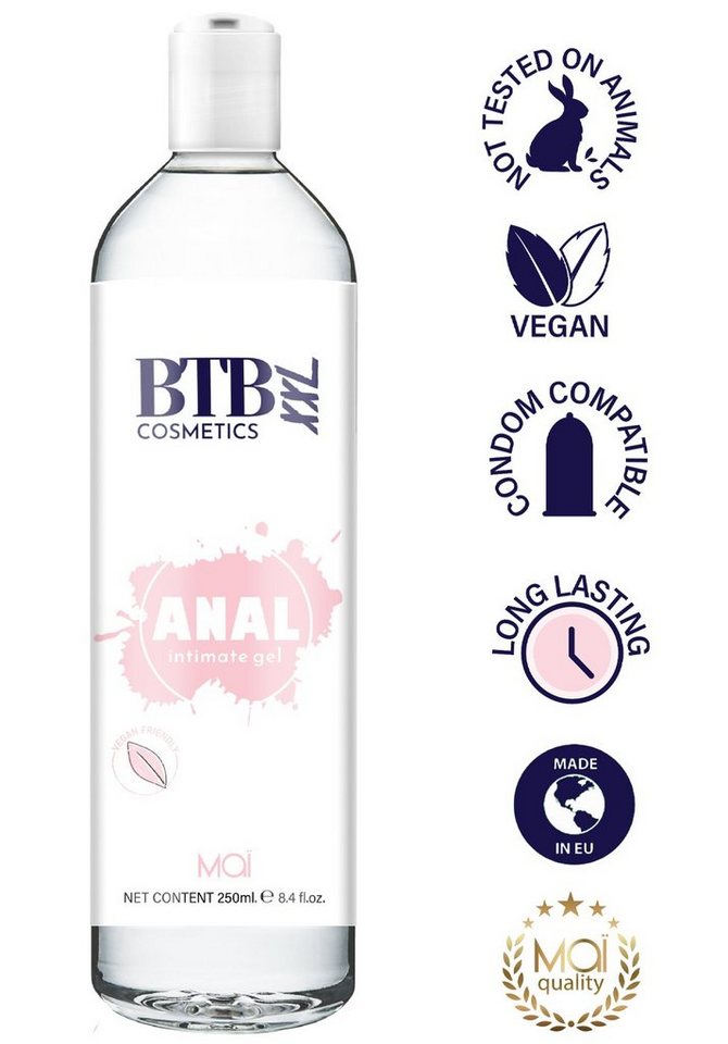 BTB Cosmetics Analgleitgel Anal-Gleitgel vegan und tierversuchsfrei - 250 ml BTB Cosmetics Analgleitgel Anal-Gleitgel vegan und tierversuchsfrei - 250 ml von BTB Cosmetics