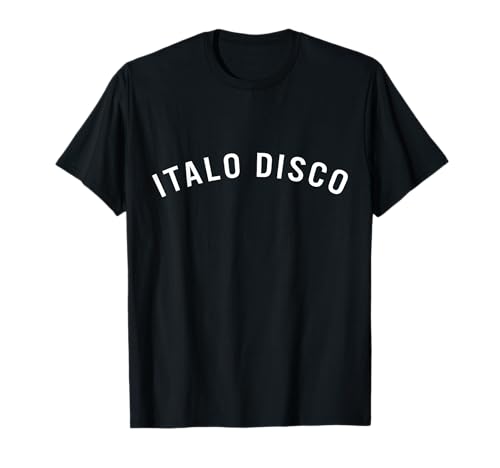 BTB$X Italo Disco T-Shirt, Damen, Unisex-Erwachsene, Kurzarm, Schwarz, S, Klein von BTB$X