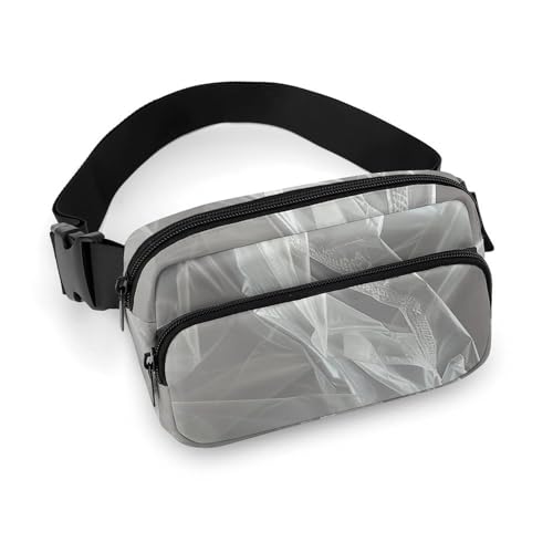 Bauchtasche Eine transparente Plastiktasche, Hüfttasche für Damen und Herren, wasserdichte Gürteltasche mit verstellbarem Gürtel, lässige Umhängetasche, Reise-Hüfttasche für Sport, Laufen, Radfahren, Bauchtasche Eine transparente Plastiktasche, Hüfttasche für Damen und Herren, wasserdichte Gürteltasche mit verstellbarem Gürtel, lässige Umhängetasche, Reise-Hüfttasche für Sport, Laufen, Radfahren, von BTCOWZRV