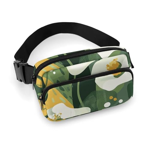 Bauchtasche für Damen und Herren, wasserdichte Gürteltasche mit verstellbarem Gürtel, lässige Umhängetasche, Reise-Hüfttasche für Sport, Laufen, Radfahren, Weiß, 20 x 13 cm, Weiß, weiß, 20x13cm, Bauchtasche für Damen und Herren, wasserdichte Gürteltasche mit verstellbarem Gürtel, lässige Umhängetasche, Reise-Hüfttasche für Sport, Laufen, Radfahren, Weiß, 20 x 13 cm, Weiß, weiß, 20x13cm, von BTCOWZRV