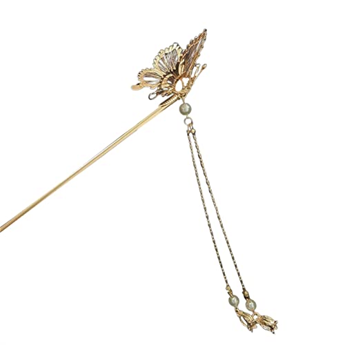 Nymphe Kopfbedeckung Perlen Haarspange Fee Schmetterling Nymphe Kopfbedeckung Vintage Fotografie Party Braut Hochzeit Kopfschmuck von BTGHPI