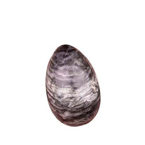 BTMDECOR 3-teiliges Set mit 30 mm Kristallsteinen, Mini-Eier, bunte handgefertigte Steine für Dekoration, Handwerk und Urlaubsgeschenke, One Size, Achat von BTMDECOR