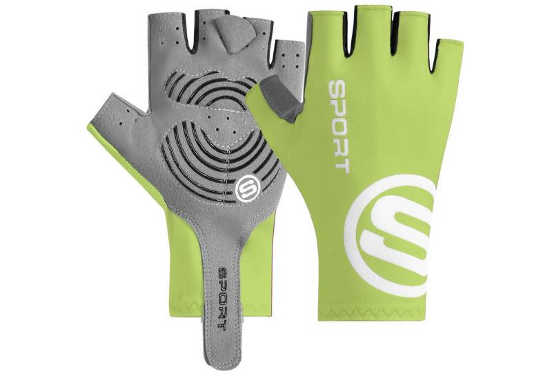 BTTO Hsch. Fahrradhandschuhe Halbfinger Handschuhe Rutschfest & Atmungsaktiv Dünner Gummizug, für Reiten Angeln Outdoor Felsklettern von BTTO Hsch.