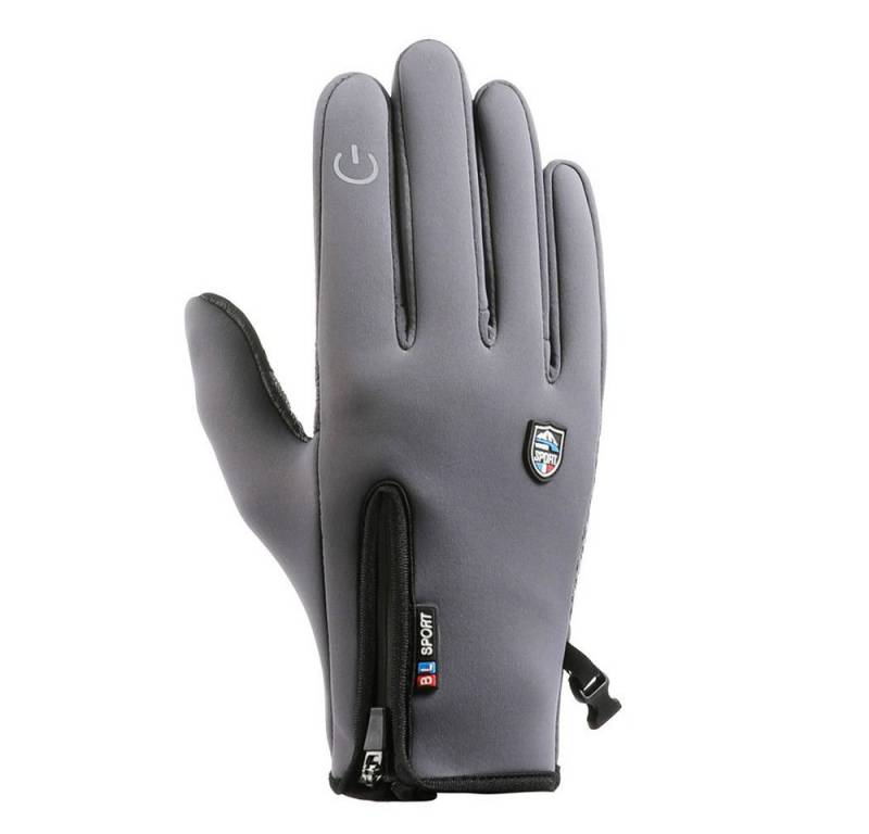 BTTO Hsch. Trainingshandschuhe Winterhandschuhe für Herren Damen,Thermo-Handschuhe Wasserdicht Winddicht Touchscreen Handschuhe von BTTO Hsch.