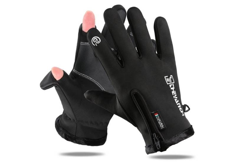 BTTO Angelhandschuhe Fahrradhandschuhe Sporthandschuhe Herren Warme Aktivitäten Innen&außen Wasserdichte Touchscreen Handschuhe Frauen von BTTO