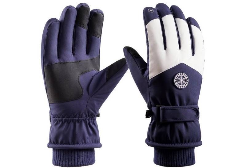 BTTO Hsch. Baumwollhandschuhe Skihandschuhe Herren Damen Touchscreen Anti-Rutsch Wasser-& Winddicht Geeignet zum Radfahren,Laufen,Bergsteigen,Wandern,Outdoor-Sportarten von BTTO Hsch.