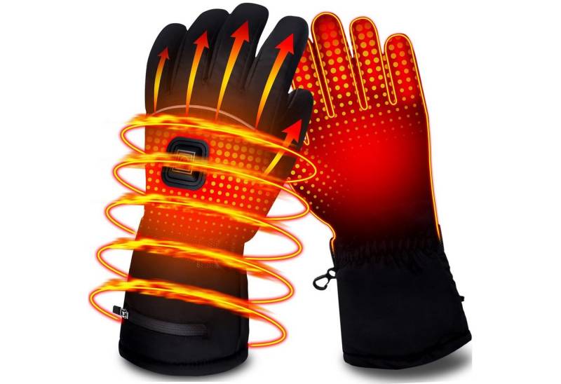 BTTO Multisporthandschuhe Handschuhe Damen Herren Winter,Skihandschuhe,Thermohandschuhe Beheizte Handschuhe,Batterie,für Skifahren Laufen Radfahren von BTTO