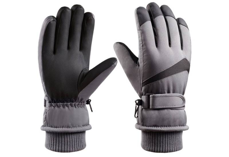 BTTO Skihandschuhe Fahrrad Handschuhe Skihandschuhe für Männer und Frauen im Winter Winterhandschuhe Ski Wasserdicht von BTTO