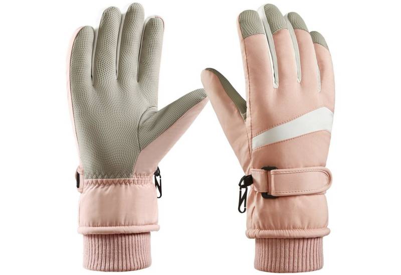 BTTO Skihandschuhe Fahrrad Handschuhe Skihandschuhe für Männer und Frauen im Winter Winterhandschuhe Ski Wasserdicht von BTTO