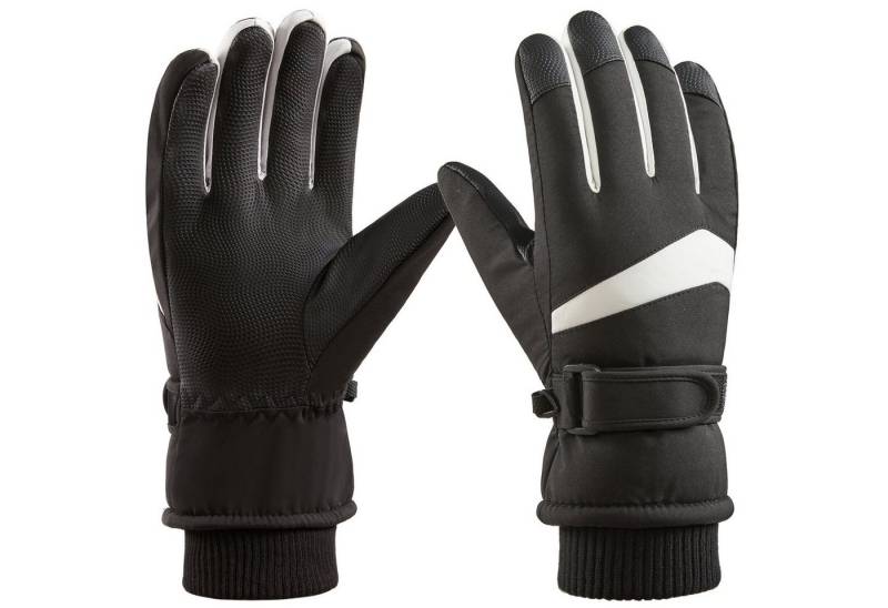BTTO Skihandschuhe Fahrrad Handschuhe Skihandschuhe für Männer und Frauen im Winter Winterhandschuhe Ski Wasserdicht von BTTO