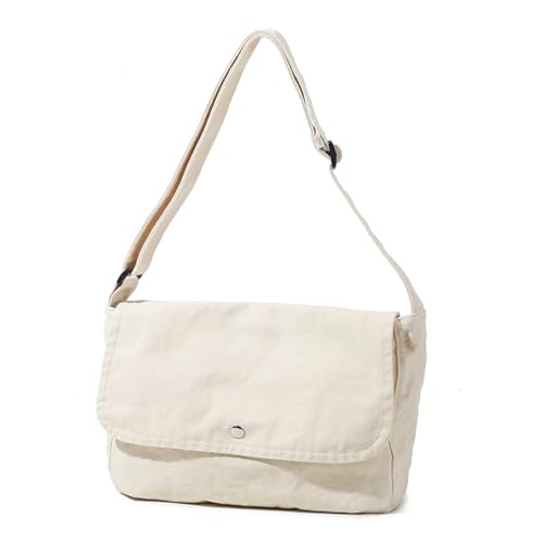 2023 Neue Messenger Taschen Umhängetaschen Für Schulbeutel Der Schüler School Große Kapazität Crossbody Solid Color Trendy Mode Crossbody Tasche von BUBEFSKD