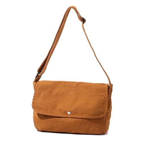 2023 Neue Messenger Taschen Umhängetaschen Für Schulbeutel Der Schüler School Große Kapazität Crossbody Solid Color Trendy Mode Crossbody Tasche von BUBEFSKD