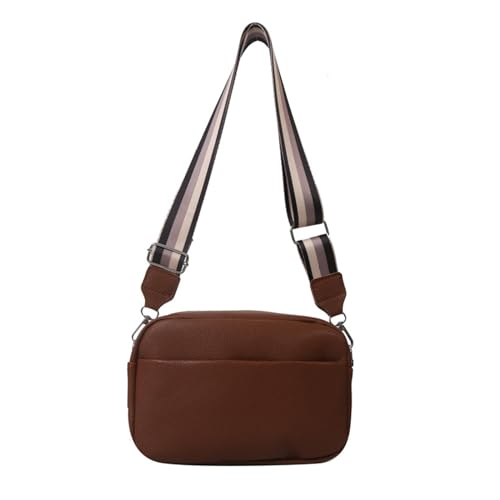 2023 Neue Umhängetasche Breiter Band Leder Messenger Für Mädchen Frauen Fashion Crossbody Trendy Square Verstellbares Gurt Umhängetasche 2023 Neue Umhängetasche Breiter Band Leder Messenger Für Mädchen Frauen Fashion Crossbody Trendy Square Verstellbares Gurt Umhängetasche von BUBEFSKD