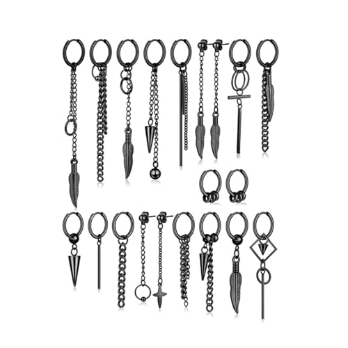 20pcs Für Kreativ Verzweifelte Geschwächte Hoop Edelstahlohrringe Frauen Temperament Piercing Ohrring Party Schmuck Piercing Ohrringe Frauen Hypoallergene 20pcs Für Kreativ Verzweifelte Geschwächte Hoop Edelstahlohrringe Frauen Temperament Piercing Ohrring Party Schmuck Piercing Ohrringe Frauen Hypoallergene von BUBEFSKD