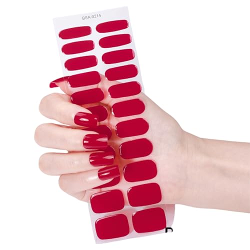 22pcs Gelnägel Wraps Set Vollbezüge Gelnägel Aufkleber Ohne UV 22pcs Gelnägel Wraps Set Vollbezüge Gelnägel Aufkleber Ohne UV von BUBEFSKD