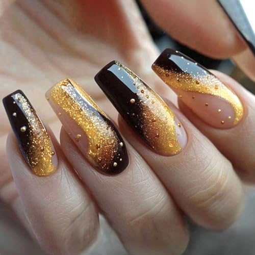 24pcs Glitzer Drücken Auf Nägel. Vollende Abdeckungen Bleiben Für Frauen Mädchen Acryl Maniküre Dekore Leicht Aufzutragen Frauen Nagelkunst Aufzutragen 24pcs Glitzer Drücken Auf Nägel. Vollende Abdeckungen Bleiben Für Frauen Mädchen Acryl Maniküre Dekore Leicht Aufzutragen Frauen Nagelkunst Aufzutragen von BUBEFSKD