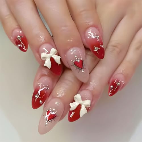 24pcs Press Auf Nägel Mandelkleber Französischen Gefälschten Designs Falsche Künstliche Geschenke Für Frauen Mädchen Valentine Presse Nagel 24pcs Press Auf Nägel Mandelkleber Französischen Gefälschten Designs Falsche Künstliche Geschenke Für Frauen Mädchen Valentine Presse Nagel von BUBEFSKD