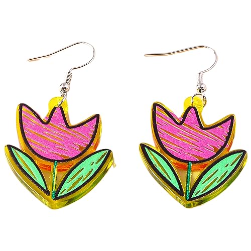 Acrylblumenohrringe Einzigartige Tropfenohrringe Modische Schmuck Frauen Kühle Mädchen Übertrieben Accessoires Geschenkohrschmuck Für Frauen Und Mädchen Acrylblumenohrringe Einzigartige Tropfenohrringe Modische Schmuck Frauen Kühle Mädchen Übertrieben Accessoires Geschenkohrschmuck Für Frauen Und Mädchen von BUBEFSKD