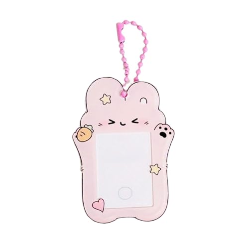 Animal Photocard Inhaber Schlüsselbades Abzeichen Mit Schülerbuskarte Anhänger Für Schulbüro Reise Photokarte Anhänger Keychain von BUBEFSKD
