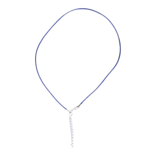 BUBEFSKD 1 5 Mm Lederkabel Halskette Mit Hummerverschluss Wachsseilkette Für Halsketten Anhänger Schmuckbefunde Mit Verschluss Frauen Männer Seilblock Männer von BUBEFSKD