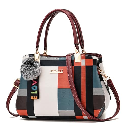 BUBEFSKD 2023 Crossbody Tasche Für Frauen Vielseitige Schulter Große Kapazität PU Leder Trendy Messenger Mit Haarballmodischem Accessoire Für Frauen BUBEFSKD 2023 Crossbody Tasche Für Frauen Vielseitige Schulter Große Kapazität PU Leder Trendy Messenger Mit Haarballmodischem Accessoire Für Frauen von BUBEFSKD