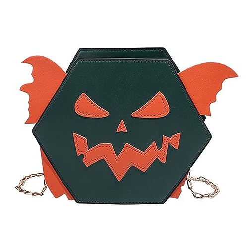 BUBEFSKD 2023 Modekettenbeutel Halloween Lustige Kürbisumhängetasche Große Kapazität Crossbody Taschen Für Mädchen Frauen Vielseitige Tasche Einzigartige Halloween Design BUBEFSKD 2023 Modekettenbeutel Halloween Lustige Kürbisumhängetasche Große Kapazität Crossbody Taschen Für Mädchen Frauen Vielseitige Tasche Einzigartige Halloween Design von BUBEFSKD