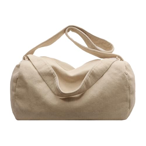 BUBEFSKD 2023 Neue Crossbody Bag Corduroy Vintage Schulter Trendy Großer Kapazität Messenger Für Mädchen Teen Vielseitig Große Einkaufstasche Für Frauen von BUBEFSKD