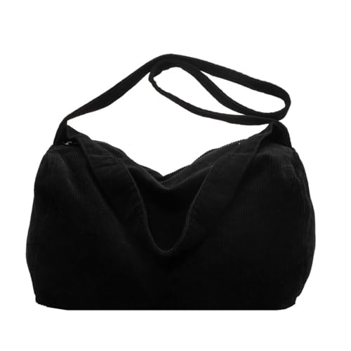 BUBEFSKD 2023 Neue Crossbody Bag Corduroy Vintage Schulter Trendy Großer Kapazität Messenger Für Mädchen Teen Vielseitig Große Einkaufstasche Für Frauen von BUBEFSKD