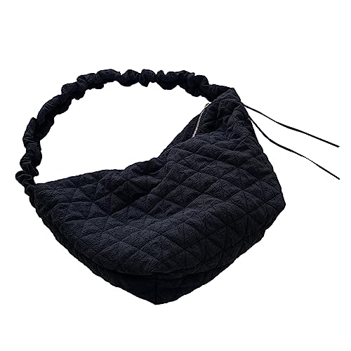 BUBEFSKD 2023 New Crossbody Bag Leisurefashion Reading Bags Mit Lady Geldbörse Blase Faltenfestes Farbknödelknödelknödel Knödelbeutel von BUBEFSKD