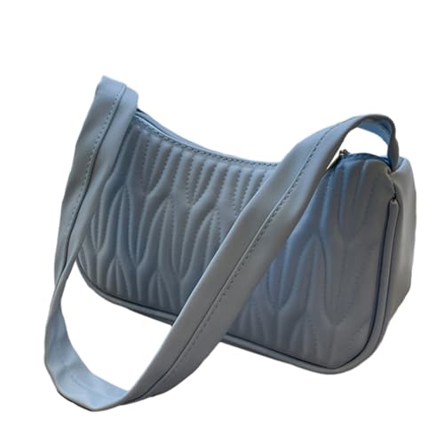 BUBEFSKD 2023 Umhängetasche PU TOTE Handtasche Für Mädchen Frauen Unterarm Modische Modische Farbe Trendy Vielseitige Achselhöhle Weibliche Freizeittasche von BUBEFSKD