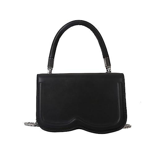 BUBEFSKD 2023 Umhängetaschen Unterarmtasche Trendige Achselhöhlen Achselhöhlen Tasche Mode Handtasche Schwarz Weiß Grün Schulter Schwarz Weiß von BUBEFSKD