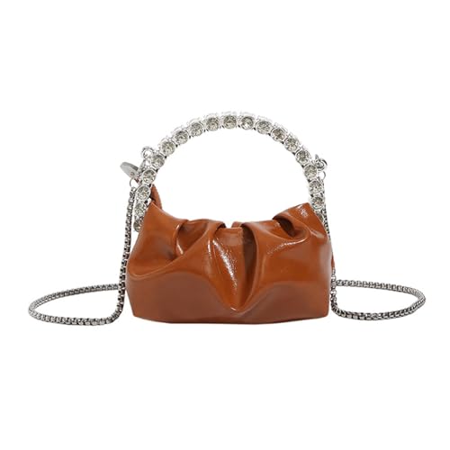BUBEFSKD 2023 Vielseitige Mode Ruch Design Tasche Telefon Plisderner Strasskreuzkörper Schulter Für Frauen Mädchen Koreanische Umhängetasche BUBEFSKD 2023 Vielseitige Mode Ruch Design Tasche Telefon Plisderner Strasskreuzkörper Schulter Für Frauen Mädchen Koreanische Umhängetasche von BUBEFSKD