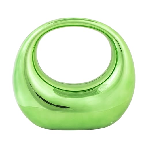 BUBEFSKD 2024 Acrylbeutel Große Kapazität Handtasche Vollfarbener Abend Für Mädchen Frauen Vielseitiges Telefon Einzigartige Handtasche von BUBEFSKD