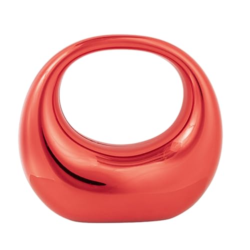 BUBEFSKD 2024 Acrylbeutel Große Kapazität Handtasche Vollfarbener Abend Für Mädchen Frauen Vielseitiges Telefon Einzigartige Handtasche von BUBEFSKD