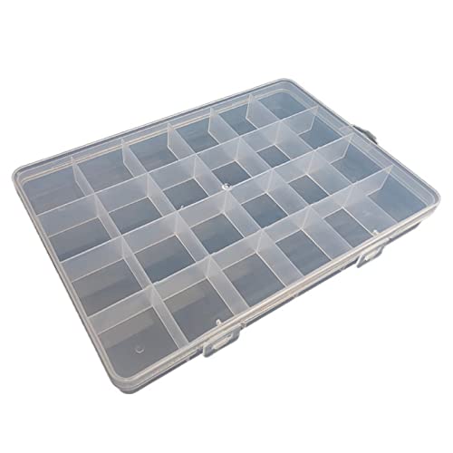 BUBEFSKD 24 Gitter Plastomer Schmuck Perlen Lagerung Für Case Box Organisatoren Container Winzige Perlenkunsthandwerksbehälter Reisende Organisatoren Lagerplastik Frauen BUBEFSKD 24 Gitter Plastomer Schmuck Perlen Lagerung Für Case Box Organisatoren Container Winzige Perlenkunsthandwerksbehälter Reisende Organisatoren Lagerplastik Frauen von BUBEFSKD